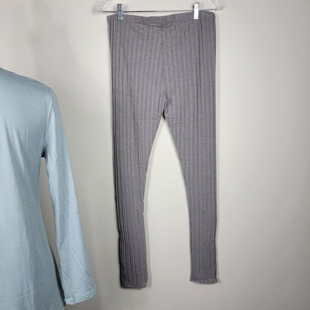 Bearpaw‎ 2 Piece Pajamas Large Green Gray Women's NWT - Picture 3 of 11
